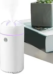 Car Humidifier Diffuser - Mist Humidifier Car Scent Air Freshener,Ultrasonic 7 Lights Air Purifier Mist Output for Dorm Workplace Travel Home