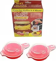 Liusm Microwave Egg Muffin Breakfast Sandwich Cooker For Make Egg in 1 Minute