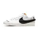 【NIKE 耐吉】Blazer Low 77 Jumbo 女鞋 白黑色 經典 低筒 運動 休閒鞋 DQ1470-101