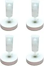 Pvcqjkd 4Pc Mouth Jars Lids Fermenting Lids with Airlocks Fermentation Kit for Making Sauerkraut in Wide Mouth Jars