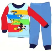DISNEY STORE ~MICKEY & FRIENDS TODDLER BOYS PAJAMA SET~ SZ 2