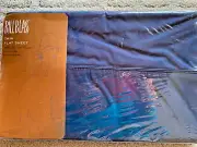 NIP Vintage Bill Blass Navy Blue Flat Twin Sheet USA NEW 200 Thread Count