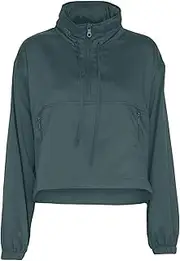 [Girlfriend Collective] Womens/Ladies Hummingbird Half Zip Windbreaker