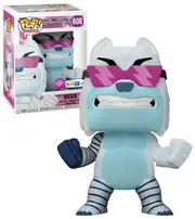 Funko POP! Television Teen Titans Go #608 Bear (Flocked) - USA Toys-R-Us Import - New, Mint Condition