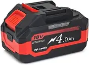 21V 2/4/6AH Battery Compatible for Makita 18V Battery Power Tools Li-ion Replacement LXT BL1850 BL1840 for 18 V Screwdriver with BMS(4Ah Battery DC)