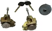 with Compatible Toyota Hilux KUN25 KUN26 2005-2014 Door Lock & Key Ignition Barrel Set