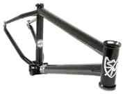 S&M BMX ATF24 Frame Matt Black 21.75 TT