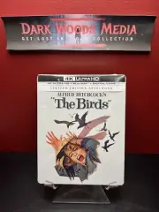 The Birds Limited Edition Steelbook (4K UHD+Blu-ray+Digital) Sealed **DING3***