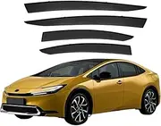 FUWKAIZS Door Visor Compatible for Toyota Pris MK5 XW60 2023+ CAR Window Visor Vent Wind Deflectors Visors Rain Guard Shades Visor