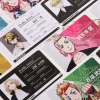 在飛比找蝦皮購物優惠-Mtdbpk東京復仇者校園PVC卡 塑料動漫卡片 龍宮寺堅花
