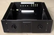Diy HiFi Class A AB Amplifier Aluminum Box Audio Chassis Size D410 W440 H150mm