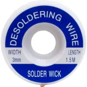 DOSS ZD1805 3Mm X1.5M Desoldering Wire Pure Copper Braid Construction Pure
