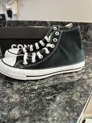 Big Kids CONVERSE Chuck Taylor All Star Lift Platform High Top Black Size 6.5