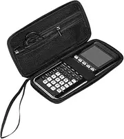iplusmile Hard Graphing Calculator Carrying Case, Travel Storage Carrying Box Compatible with Texas Instrument CE, TI- 83/, TI- 89, Zipped Pocket for USB Cables, Manual