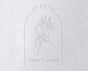 Minimalist Book Embosser | From The Library of Book Stamp | Custom Library Stamp | Personalised Gift