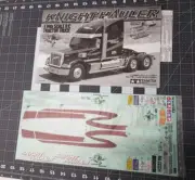 Tamiya Knigh Hauler 56314 Assembly Manual Stickers Instructions Decals Semi 1/14