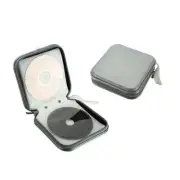 80 Disc CD Storage Bag CD/DVD Disc Carry Case Handbag with Zipper Double-Side Al