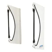 Hepner Racing Products Nose Wing Mount for for MINI Sprint White - HRP6549-WHT