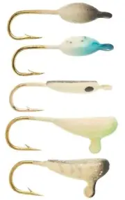 Celsius 5-Pack Lure Assortments Size 8, Glow Colors