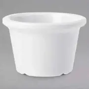 G.E.T. S-610-W White Melamine 1.5 Oz. Ramekin - 48 / CS