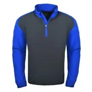 New Callaway Golf Long Sleeve 1/4 Wind A Lapis Blue Large