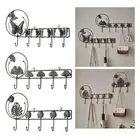 Wall Mount Coat Rack Iron Wall Hanging Hook for Bathroom Bedroom Scarves