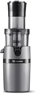 Mini Juicer, 3.54" Extra Large Feed Chute Fruits & Vegetables, 200W Professional Slow Juicer Machines, Easy to Clean,One Button to Use with AU Plug Adapter