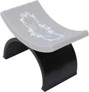 Manicure Hand Pillow, Soft Silicone Small Size Nail Rest Table Easy Cleaning Comfort Wrist Surpport Stylish for Personal Professional Nail Artists (Black)