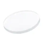 6pcs Silicone Rubber Sheet Gaskets 30mm OD 2mm Thick Round Solid Washer, White