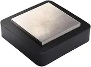 Snblzhef 3inch Bench Block Flat Anvil Jewelers Tool 4inch Tough Rubber Block - Heat-Treated Scratch- Solid Bench Block