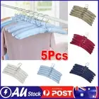 5Pcs Soft Padded Cushion Dresses Coat Hook Closet Cloth Hangers Hanger None Slip