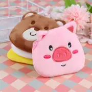 Cartoon Plush Animal Coin Purse Cute Panda Piggy Zipper Money Change Pouch