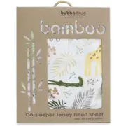 Bubba Jungle Bamboo Bedside (co-sleeper) Jersey Fitted Sheet