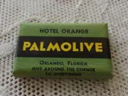 VINTAGE HOTEL ORANGE ORLANDO FLORIDA PALMOLIVE SOAP BAR