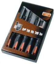Bahco 1-479-08-2-2 - File 5 Piece Set In Wallet