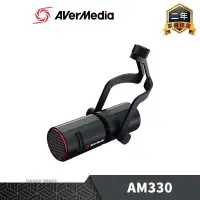 在飛比找PChome24h購物優惠-AVerMedia 圓剛 黑鳩 動圈式 XLR 麥克風 AM