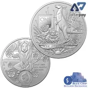 2022 $1 Australia's Coat of Arms New South Wales NSW 1oz Silver Bullion Coin