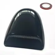 Car Air Flow Intake Scoop Universal Hood Bonnet Decorative Vent Cover Set Black