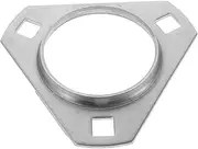 BUGUUYO Bearing Seat Cart Karts Kits Bearings Wheel Go Kart Live Axle Bearing Kit Universal Replacement Axle Kit for Go Kart Bearing Mount Flange Go Kart Accessory Silver Stainless Steel