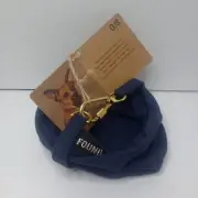 Found My Animal Midnight Cotton Canvas Collapsible Dog Water Bowl