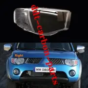 1Pcs For Mitsubishi Triton ML MN Ute 2005-2014 Right Headlight Lens Cover+Glue
