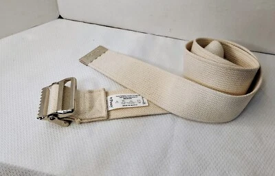 POSEY TRANSFER GAIT BELT 6524 MEDICAL HOSPITAL NURSING ASSIST STRAP 52" L Beige
