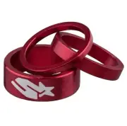 SPANK MTB Headset Spacer Kit 3/6/12mm Red