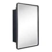 Tehome Medicine Cabinet 24"X16"X4.89" Dual Swing+Reversible+2-Shelves W/ Mirror