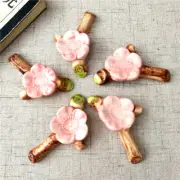 Tableware Chopstick Rest Sushi Cherry Blossom Chop Sticks Holder Rackceramic*UU