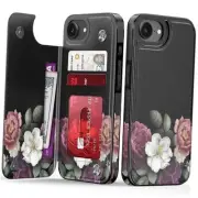 for iPhone 16e Wallet Case - Flip Folio iPhone 16e 6.1 inch -S Cute Flrals