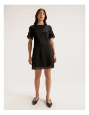 [REVIEW] Daphne Jersey Dress in Black