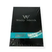 Welly Merck Smart Watch Black Touch Screen Fitness Tracker Pedometer Monitor