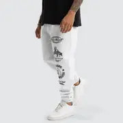 [Nena and Pasadena] Maison Trackpant Snow Marle Grey