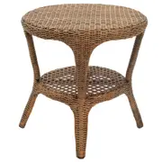 Florida Antique Brown Side Table